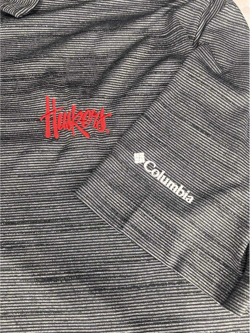 Columbia Golf Nebraska Huskers Golf Polo XL | Moisture Wicking